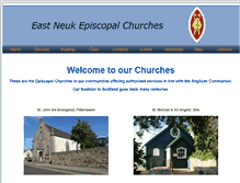 Tablet Screenshot of eastneuk-episcopal.co.uk